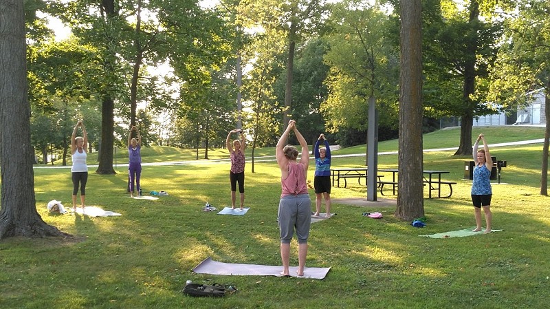 ST&BF Gentle Yoga for Cancer Survivors Offered VIRTUALLY (via Zoom) and at OUTDOOR “POP UP” Sessions!